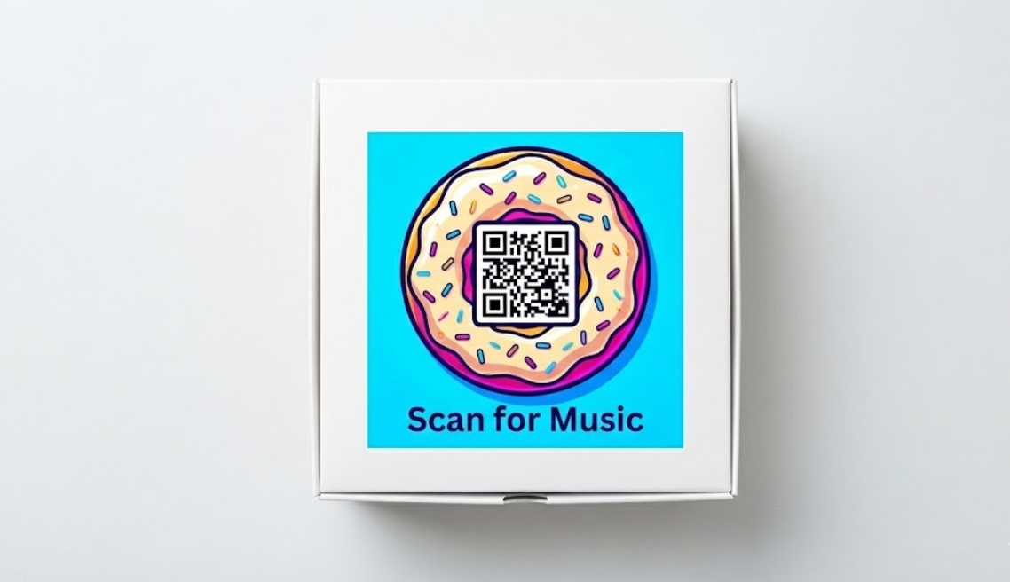 لیبل تعاملی (QR Code)